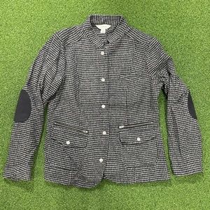 Plaid L.L. Bean Wool Blazer